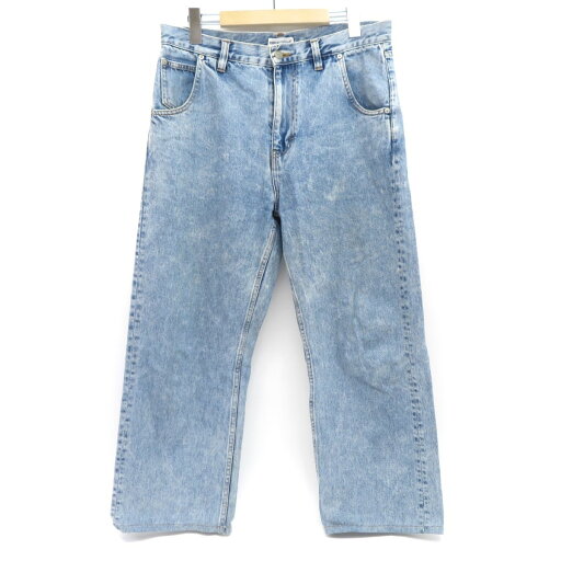 CABARET POVAL STANDARD JEAN BLEACHED キャバレーポバール デニムパンツ 23AW-PVA-PT01 Lサイズ ※中古 CABARET POVAL STANDARD JEAN BLEACHED キャバレーポバール デニムパンツ 23AW-PVA-PT01 Lサイズ ※中古