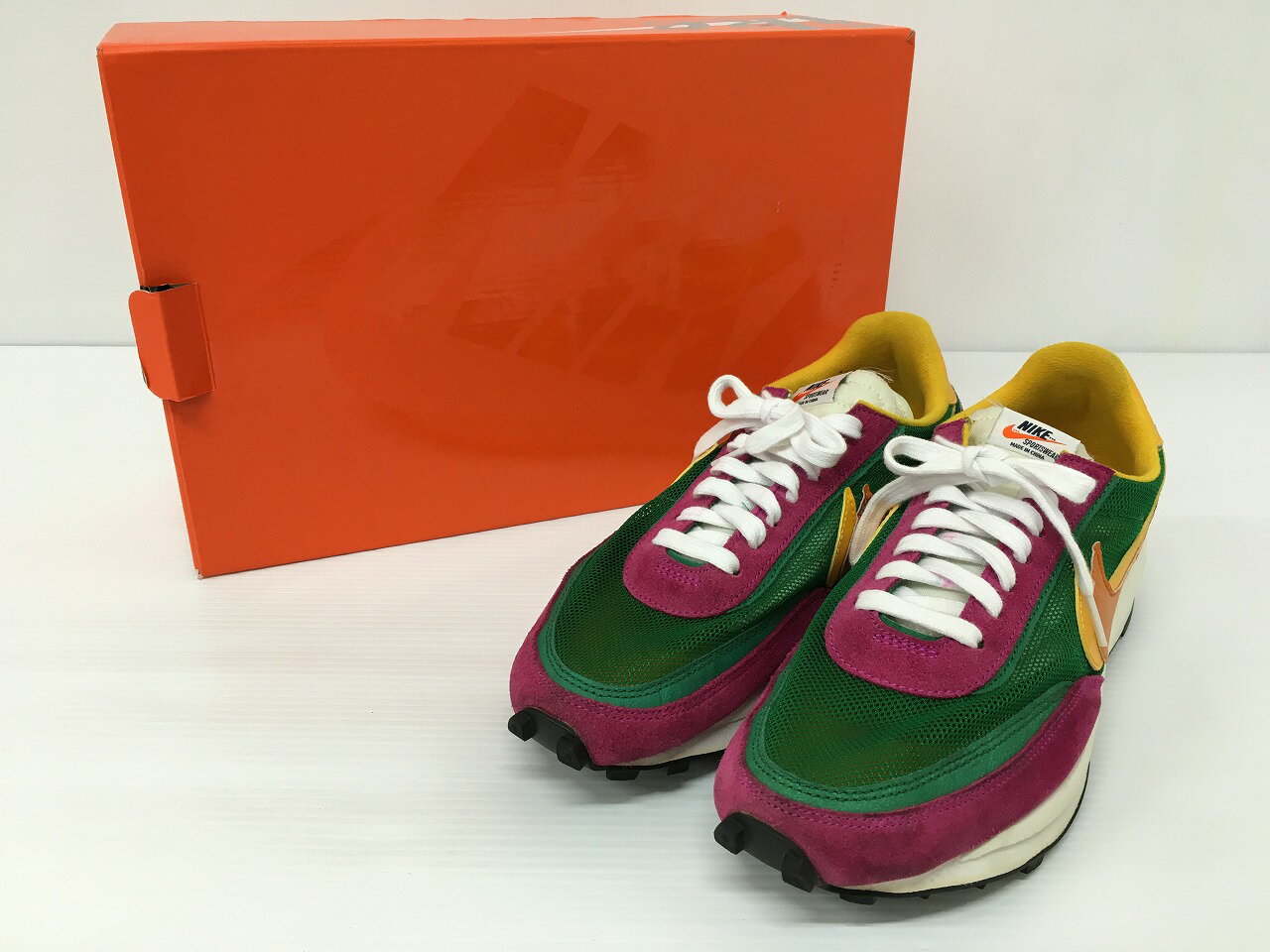 【中古】NIKE×Sakai LDWAFFLE PINE GREEN BV-0073-301 