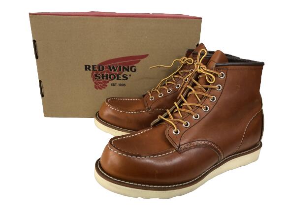 【中古】RED WING “レッドウィング” IRISH SETTER MOC TOE TRAC TRED WEDGEアイリッシュセッター 6インチ モックトゥ ブーツ 26.5cm 【広田店】