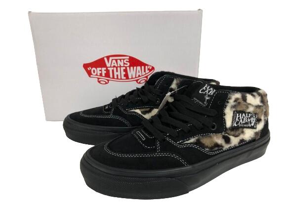 【未使用】Supreme×VANS Leopard Half Cab 039 92 26cm シュプリーム スケート レオパード ハーフキャブ スニーカー 【広田店】