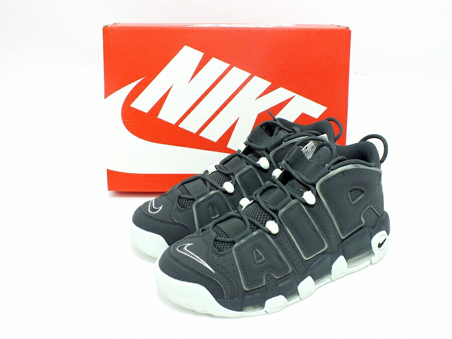 【未使用】 NIKE AIR MORE UPTEMPO DARK SMOKE GREY FJ4181-001 27cm ナイキ エア モア アップテンポ ダーク スモーク グレー メンズ スニーカー 【鹿屋店】