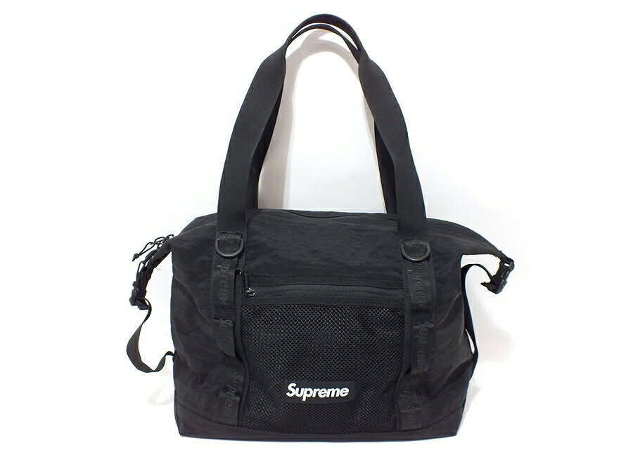 【中古】Supreme 20AW Jacquard Logo Zip Tote bag 