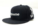 シュプリーム 帽子 メンズ 【未使用】SUPREME 21AW New York YanKees Box Logo New ERA CAP "NAVY" "シュプリーム × ニューヨーク ヤンキース ボックス ロゴ キャップ "メンズ 帽子【鹿屋店】