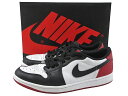 商品名 【中古】NIKE “ナイキ” AIR JORDAN 1 RETRO LOW OG "BLACK TOE" エアジョーダン1 レトロ ロー ブラックトゥ CZ0790-106 スニーカー 26.5cm サイズ 26.5cm 素材 - カラー WHITE/BLACK-VARSITY RED 仕様 スニーカー 商品説明 スレ、キズ、汚れ、プリント剥がれ等、多少の使用感ありますが、まだまだ着用いただけるコンディションです。 付属品 箱、黒タグ、シューレース(※箱にキズ、汚れ、凹み等のダメージあります。) 状態 B（中古であり多少の使用感がある商品です。）※詳しい状態については、ご購入前にお問い合わせ下さい。 注意事項 ご使用のPC環境によって、実物とは色味が異なる場合があります。 【商品管理について】店頭並行販売の為欠品キャンセルになる場合がございます。・取扱時には細心の注意を払っておりますが、店頭展示品となりますので、防犯タグ取り付け、取り外し時の小さな穴や跡、汚れ・些細な傷等つく場合が御座います。予めご理解頂きますようお願い申し上げます。【サイズに関して】商品によっては採寸範囲や伸縮性の有無などにより、誤差がある場合があります。サイズに関する理由での返品は承っておりませんので、詳しいサイズや採寸方法については、ご購入前にお問い合わせ下さい。【商品お問い合わせ対応について】ご対応、回答時間　10時～18時2営業日までに回答いたします。※各担当よりご返信いたします。