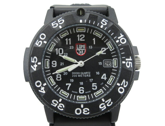 【中古】LUMINOX “ルミノックス” NAVY SEAL ネイビーシールズ ミリタリーウォッチ 腕時計 XS.3001.F ブ..