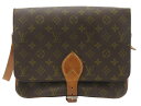 【中古】LOUIS VUITTON “ルイヴィトン” モノグラム カルトシエール ショルダーバッグ クロスボディ 斜め掛け 肩掛け ヴィンテージ オールド M5...