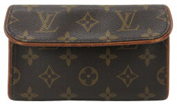 【中古】LOUIS VUITTON “ルイヴィトン” モノグラム ポシェット・フロランティーヌ ウエストバッグ ポーチ ボディバッグ M51855 ブラウン系【鹿児島店】