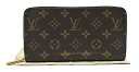 【中古】LOUIS VUITTON “ルイヴィトン” ジッピー・ウォレット モノグラム ラウンドファスナー ロングウォレット 長財布 ローズバレリーヌ M418...