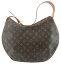 【中古】LOUIS VUITTON “ルイヴィトン” モノグラム クロワッサンGM セミショルダー ハンドバッグ 肩掛け M51511 ブラウン系【鹿児島店】