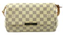 【中古】LOUIS VUITTON “ルイヴィトン” ダミエ・アズール フェイボリットPM 2WAYショルダー チェーンハンドバッグ クロスボディ 斜め掛け 肩...