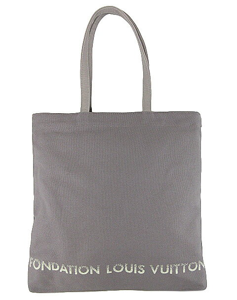 【新品】LOUIS VUITTON “ルイヴィトン” FONDATION フォンダシオン CANVAS ZIPPER TOTE BAG キャンバスジッパー トートバッグ 20358 GREY【鹿児島店】