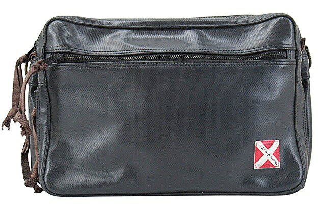 【中古】LUGGAGE LABEL “ラゲッジレーベル” LINER SHOULDER BAG ライナー ショルダーバッグ ボディバッグ ビジネスバッグ クロスボディ 斜め掛け 肩掛け 951-09240 ブラック【鹿児島店】