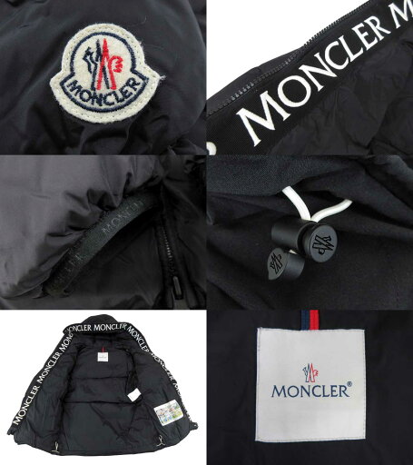 【中古】MONCLER “モンクレール” 18-19AW MONTCLAR GIUBBOTTO モンクラー ダウンジャケット フーディ D20914132085 68352 サイズ0 ブラック【鹿児島店】