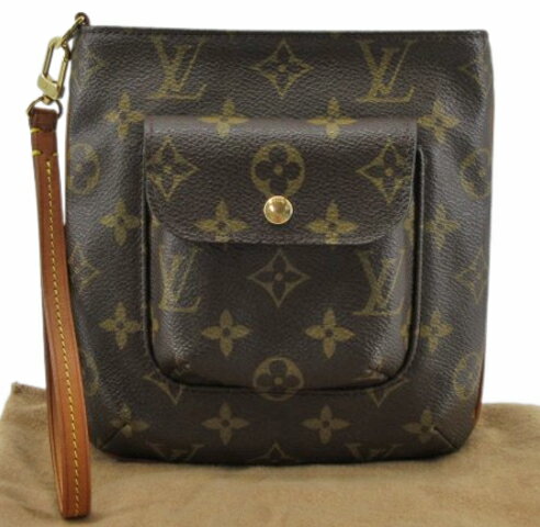 【中古】LOUIS VUITTON“ルイヴィトン”モノグラム パルティシオン ポーチ クラッチバッグ ハンドバッグ M51901 ブラウン系 【鹿児島店】