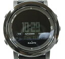 【中古】SUUNTO “スント” ESSENTIAL CERAMIC ALL BLACK エッセンシャル セラミック オールブラック アウトドアウォッチ 腕時計 SS022437000 ブラック【鹿児島店】