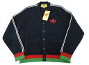 【新品】【楽天専売品】GUCCI×adidas “グッチ×アディダス” ヴィスコースカーディガン 700485 XKCDS 4330 サイズM ネイビー系【鹿児...