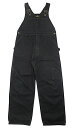 【中古】NEIGHBORHOOD “ネイバーフッド” 19AW BOOKER/C-PT ブッカー オーバーオール 192ARNH-PTM02 サイズS ブラック...