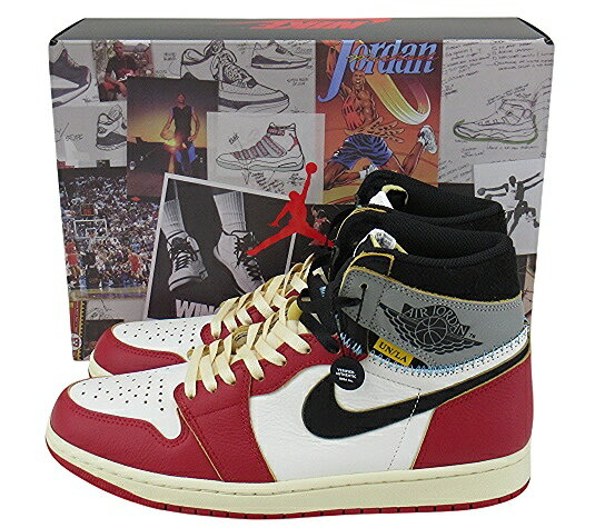 【中古】NIKE×UNION “ナイキ×ユニオン” AIR JORDAN 1 RETRO HIGH OG 