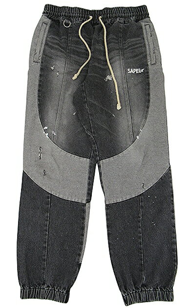 šSAPEur ȥס 22AW VINTAGE DENIM TRACK PANTS ơ ǥ˥ ȥåѥ ...