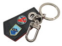 【中古】LOUIS VUITTON “ルイヴィトン” ダミエ・グラフィット ポルト クレ・スモールエシャッペ・LV アルプス キーリング キーホルダー チャーム...