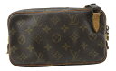 【中古】LOUIS VUITTON “ルイヴィトン” モノグラム ポシェット・マルリー バンドリエール ショルダーバッグ クロスボディ 斜め掛け 肩掛け M51...