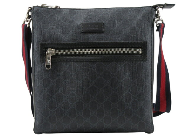 【中古】GUCCI “グッチ” GGスプリーム ショルダーバッグ クロスボディ 斜め掛け 肩...