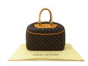【中古】LOUIS VUITTON ルイ・ヴィトンドーヴィル ボーリングヴァニティハンドバッグ モノグラム M47270【加治木店】