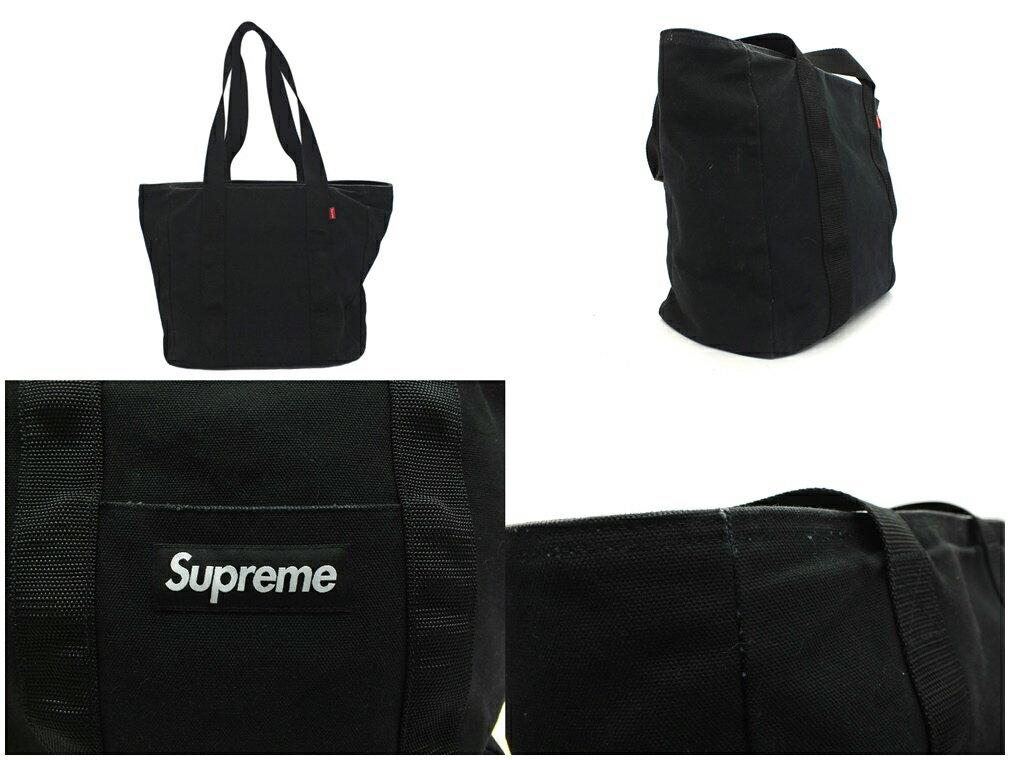 【中古】Supreme Canvas Tote Bag 