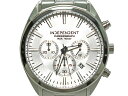 【中古】CITIZEN INDEPENDENT TIMELESS LINE BR1-412-11 シチズン インディペンデント シルバー クォーツ クロノグラフ メンズ 腕時計/ウォッチ 【都城店】