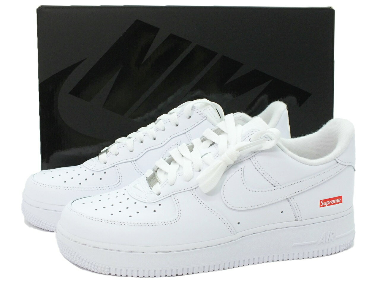 【未使用】Supreme×NIKE AIR FORCE 1 LOW CU9225-100 シュプリーム×ナイキ エア フォース 1 ロー コラボスニーカー 【都城店】