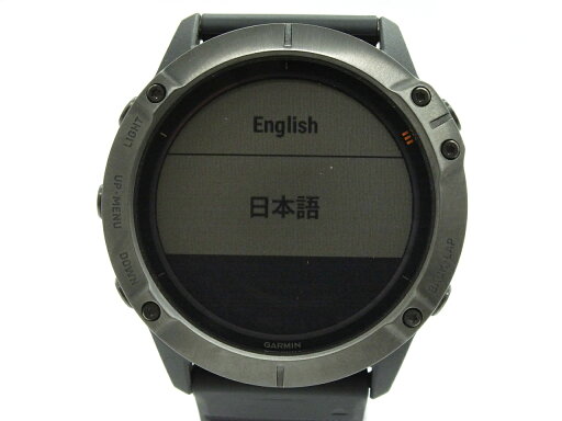 【中古】GARMIN fenix 6X Pro Dual Power 010-02157-53 "ガーミン フェニックス スマートウォッチ 腕時計"【都城店】 【中古】GARMIN fenix 6X Pro Dual Power 010-02157-53 "ガーミン フェニックス スマートウォッチ 腕時計"【都城店】