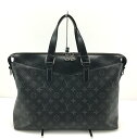 【中古】LOUIS VUITTON ルイヴィトン モノグラム エクリプス ブリーフケース エクスプローラー M40566 メンズ BLACK 【一宮店】