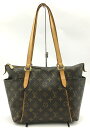 【中古】LOUIS VUITTON ルイヴィトン トータリーPM モノグラム トートバッグ M56688 BROWN 【一宮店】