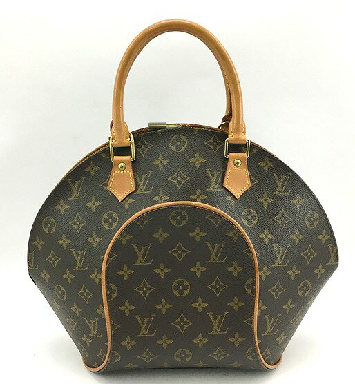 【中古】LOUIS VUITTON ルイヴィトン モノグラム エリプスMM M51126 ハンドバッグ BROWN 【一宮店】
