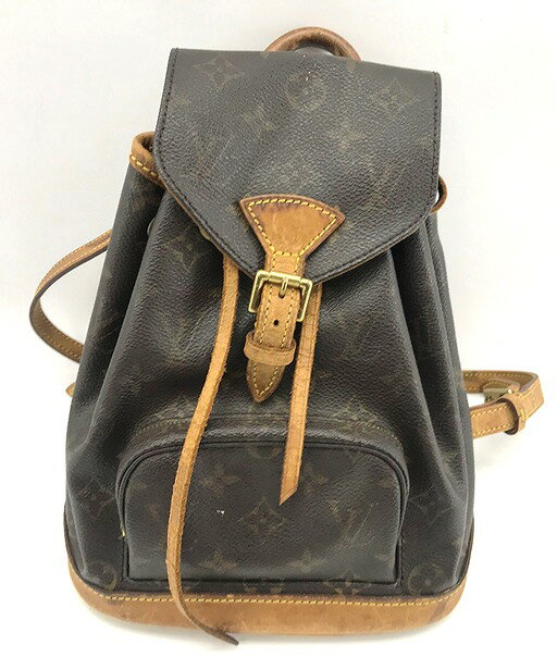 【中古】LOUIS VUITTON ルイヴィトン モノグラム ミニモンスリ リュックサック バックパックM51137 90年代 【一宮店】