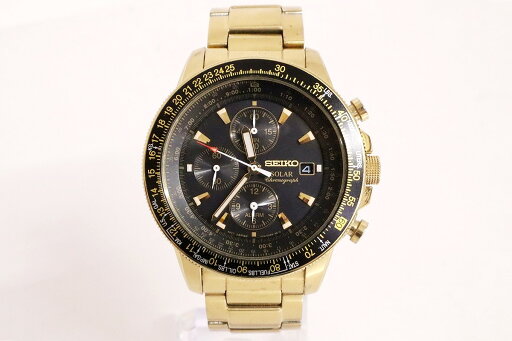 【中古】SEIKO ソーラー 腕時計 SSC008P2/V172-0AC0 "セイコー メンズ ウォッチ"【加納店】 【中古】SEIKO ソーラー 腕時計 SSC008P2/V172-0AC0 "セイコー メンズ ウォッチ"【加納店】