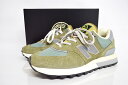 【中古】NEW BALANCE×STONE ISLAND U574LGST 28.5cm ニューバランス ストーンアイランド スニーカー 【加納店】