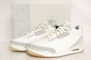 【未使用】NIKE AIR JORDAN 3 RETRO CRAFT FJ9479-100 26.5cm "ナイキ エア ジョーダン 3 レトロ クラフト スニーカー"【加納店】