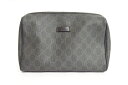 【中古】GUCCI GGスプリーム セカンドバッグ 162790 