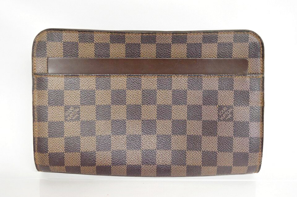 【中古】LOUIS VUITTON ダミエ サンルイ セカンドバッグ N51993 