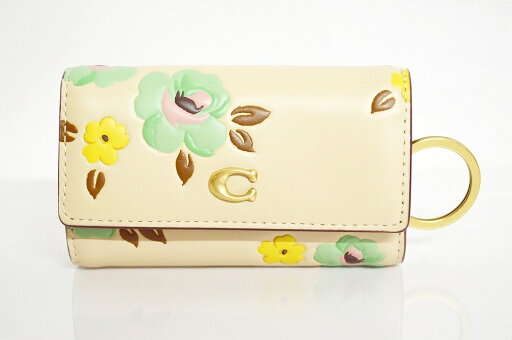 【中古】COACH フローラル プリント 6連キーケース CI208 "コーチ"【加納店】 【中古】COACH フローラル プリント 6連キーケース CI208 "コーチ"【加納店】