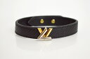 【中古】LOUIS VUITTON エピ ブラスレ・LV ツイスト M6400