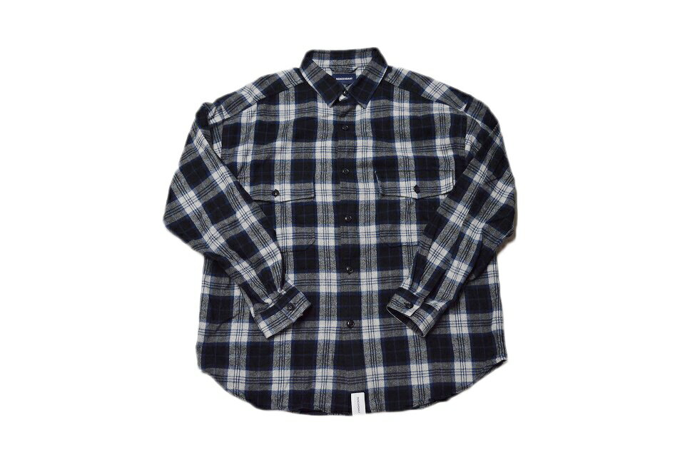 【中古】DESCENDANT CPOC PLAID LS SHIRT 22AW 