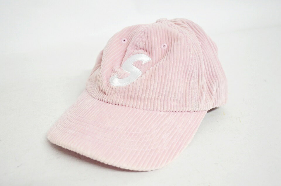 シュプリーム 【未使用】Supreme Corduroy S Logo 6-Panel Cap 23AW "シュプリーム コーデュロイ Sロゴ 6パネルキャップ"【加納店】