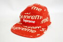 【中古】Supreme Harris Tweed Camp Cap 18AW シュプリーム ハリスツイード キャンプキャップ 【加納店】