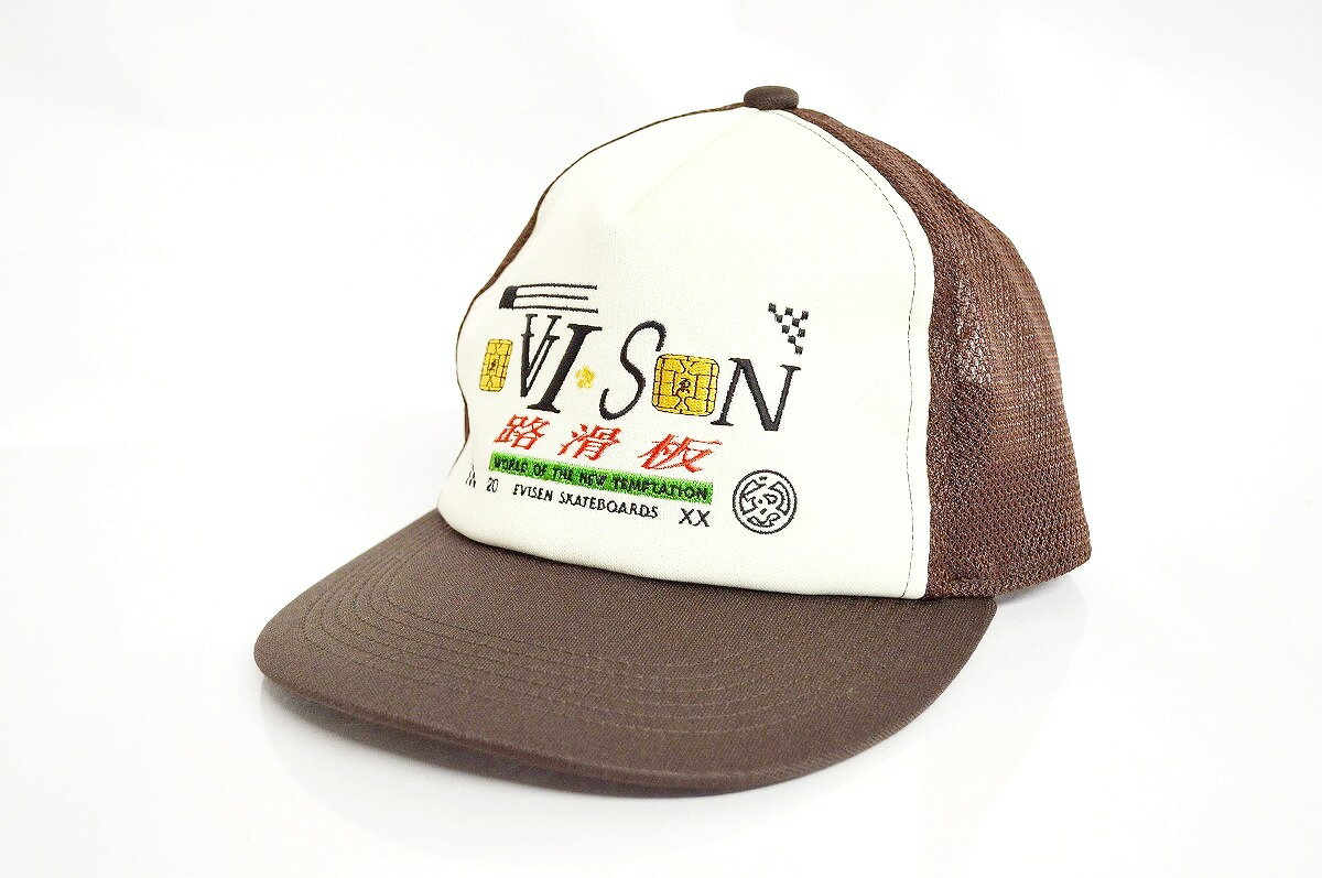 【中古】Evisen Skateboards GRAND PRIX MESH CAP "エビセン スケートボード メッシュキャップ"【加納店】