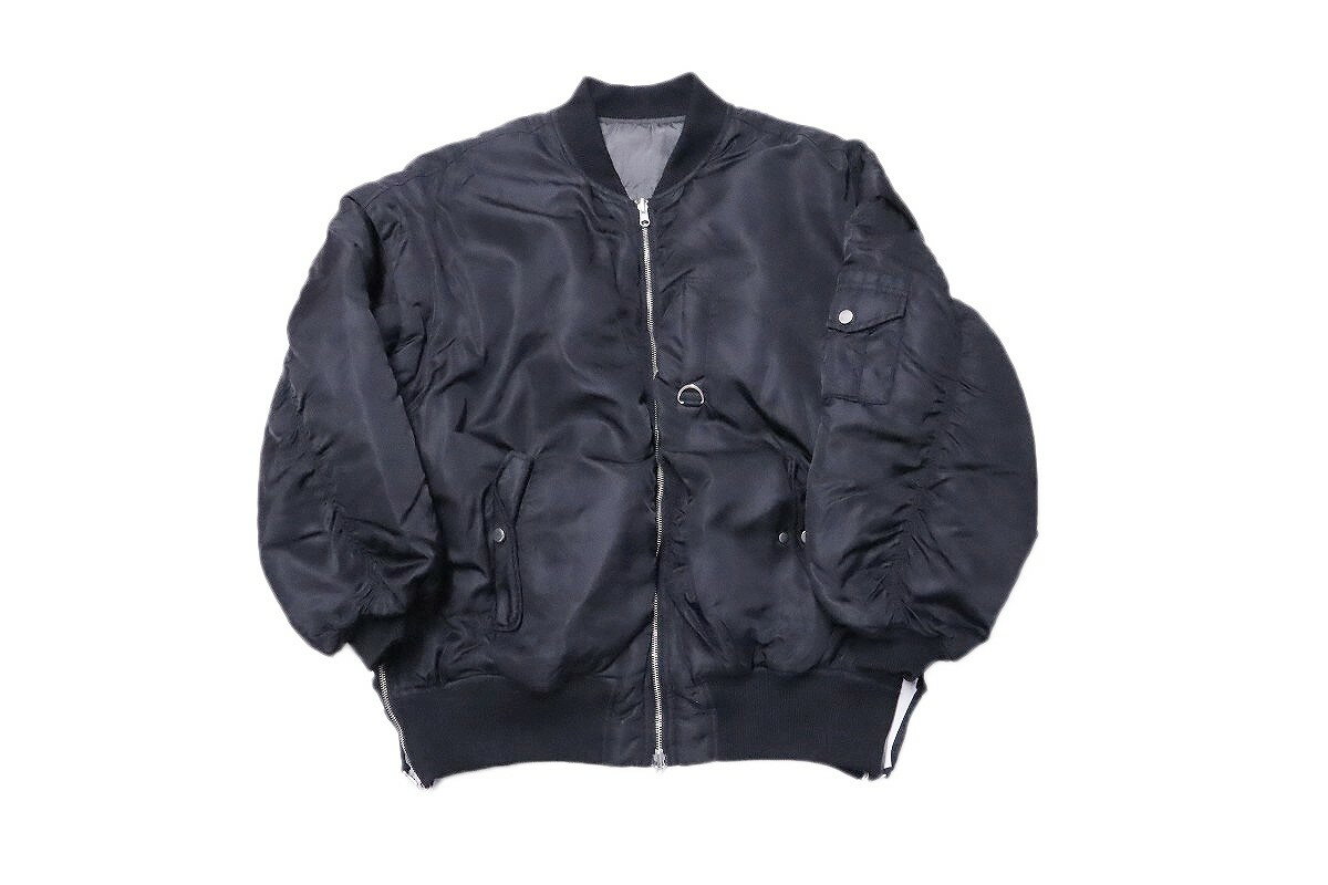 【中古】MAISON SPECIAL Reversible Nylon Short MA-1 21232215306 "メゾンスペシャル リバーシブル フライトジャケット"【加納店】