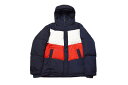 【中古】TOMMY HILFIGER カラーブロックフーデッドジ