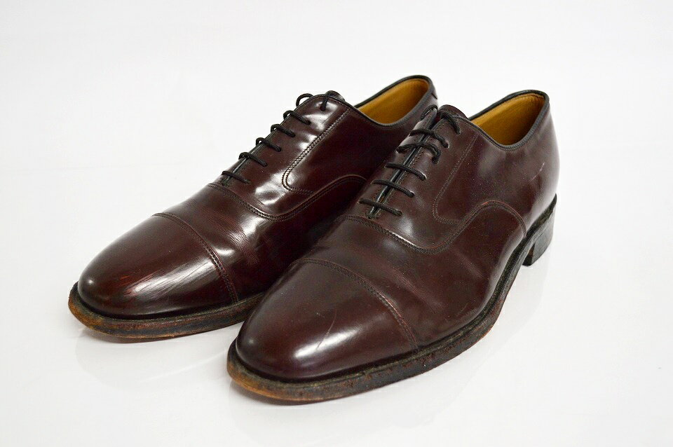 【中古】JOHNSTON&MURPHY Melton Cap Toe 22-2985 US8 