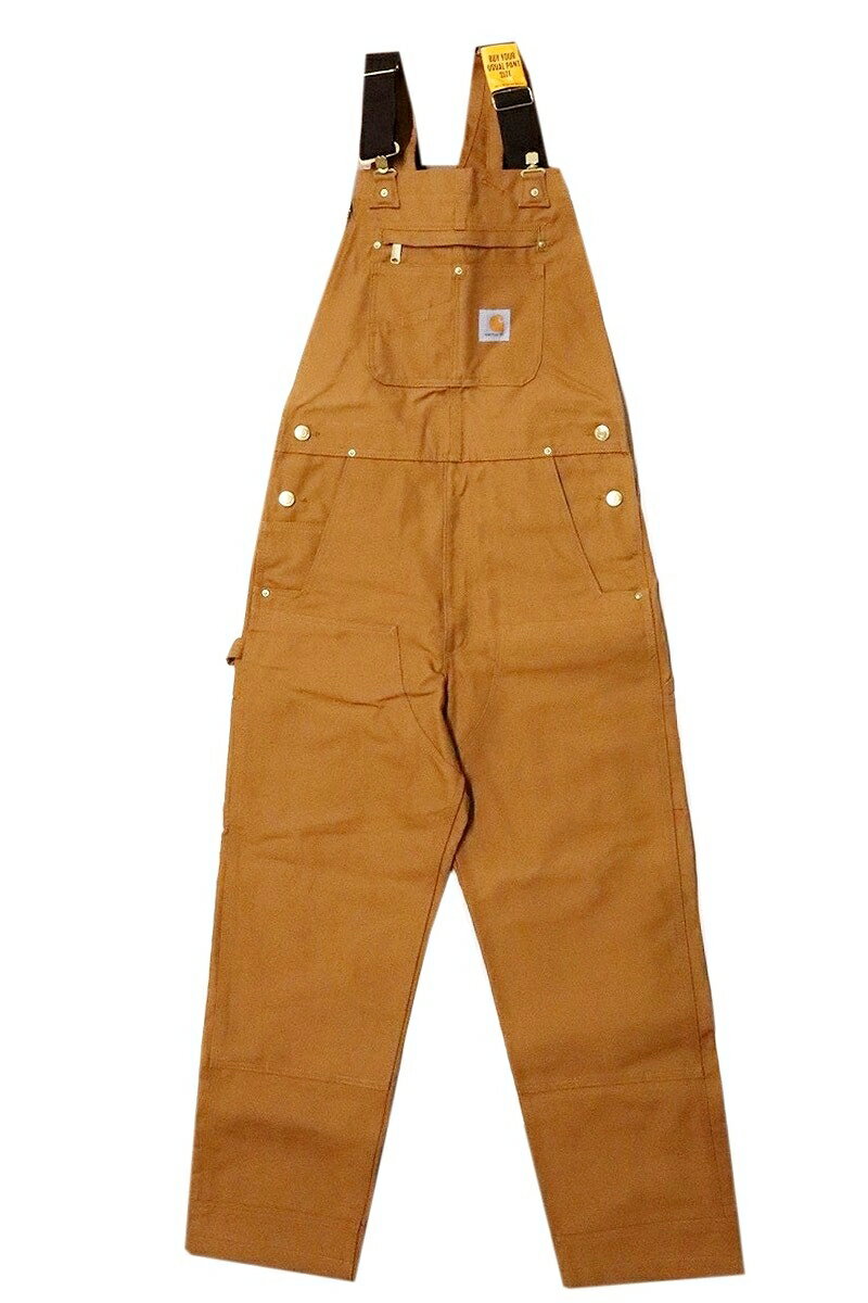 【未使用】Carhartt RELAXED FIT DUCK BIB OVERALL 102776-211 "カーハート ダック ビブ オーバーオール"【加納店】
